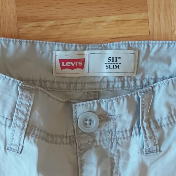 Levi 511 Slim Girls 10Reg Cargo Pants - Picture 6 of 8